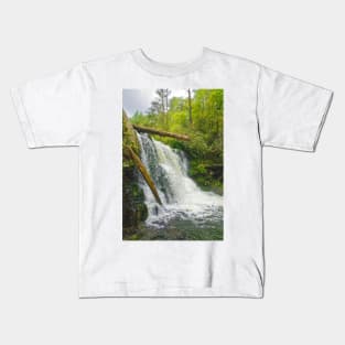 Abrams Falls, Great Smoky Mountains Kids T-Shirt